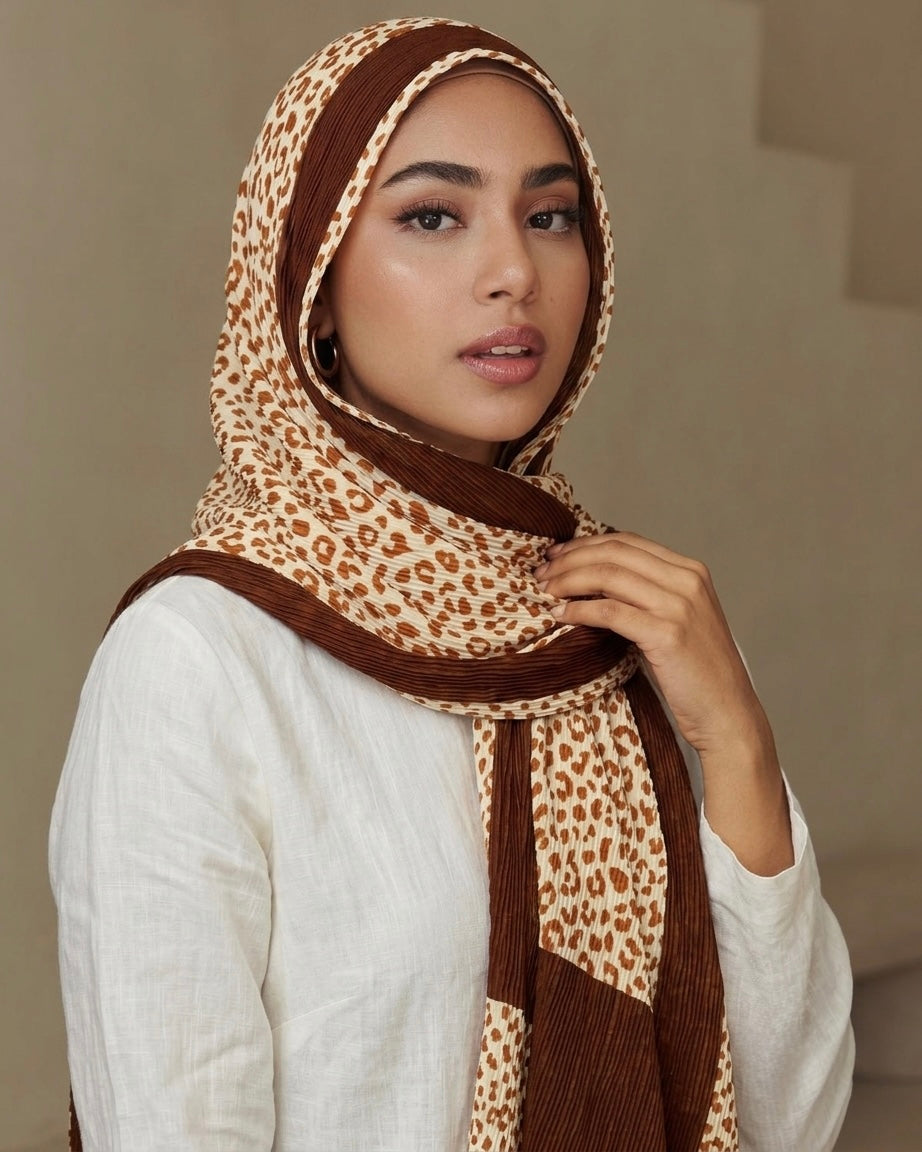 Pleated Summer Viscose Hijab