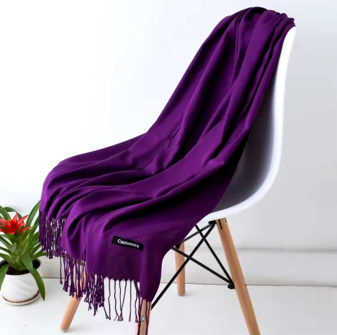 Pashmina Hijab- Purple - Cameo Hijabwears