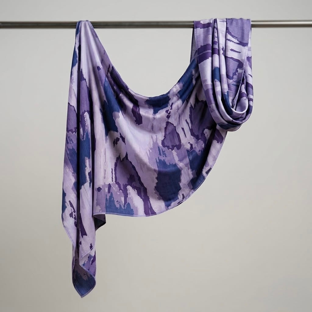 Printed Organza Silk - Soft Sheer Fancy Hijab