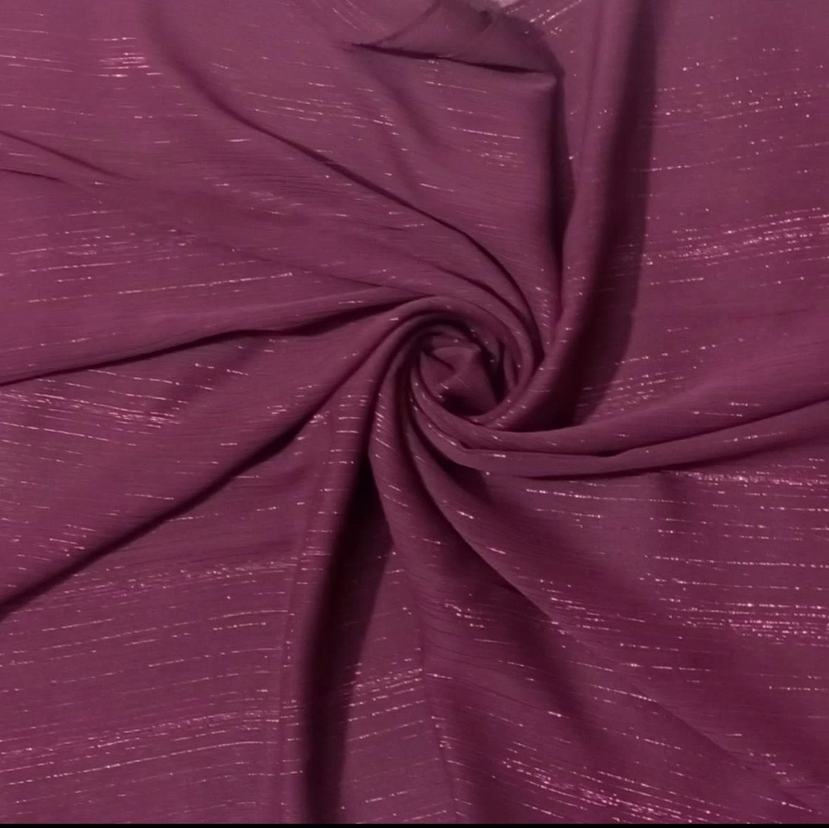 Zari Georgete Hijab - Maroon - Cameo Hijabwears