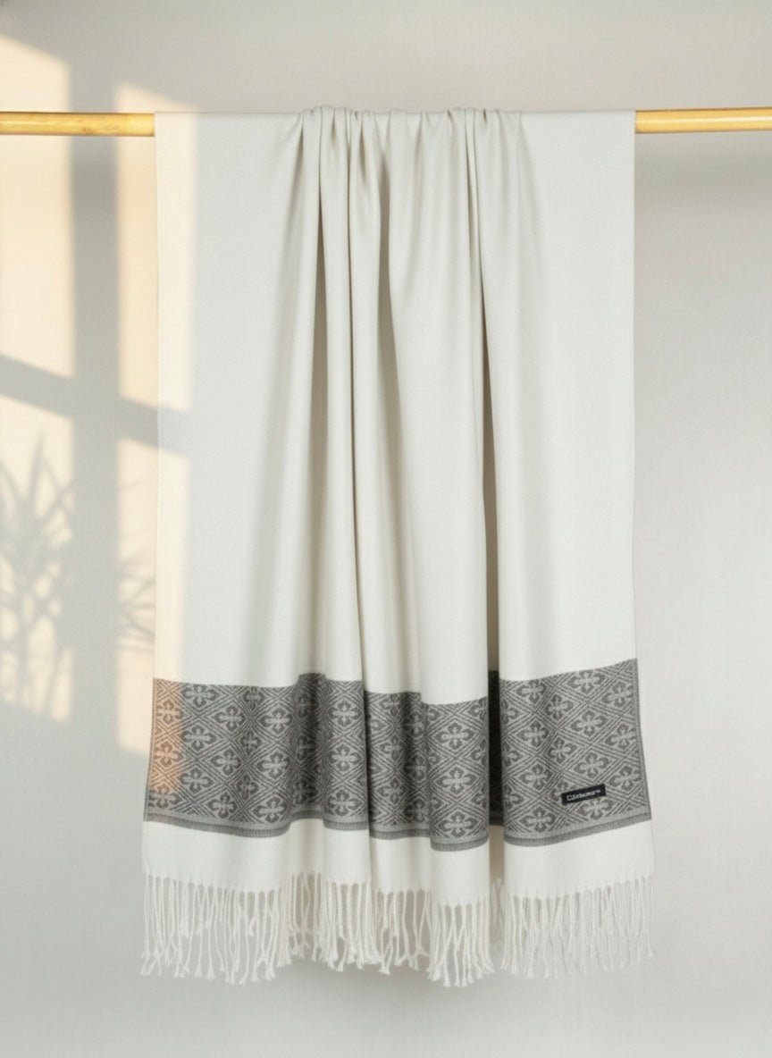 Printed Pashmina Hijab - Cameo