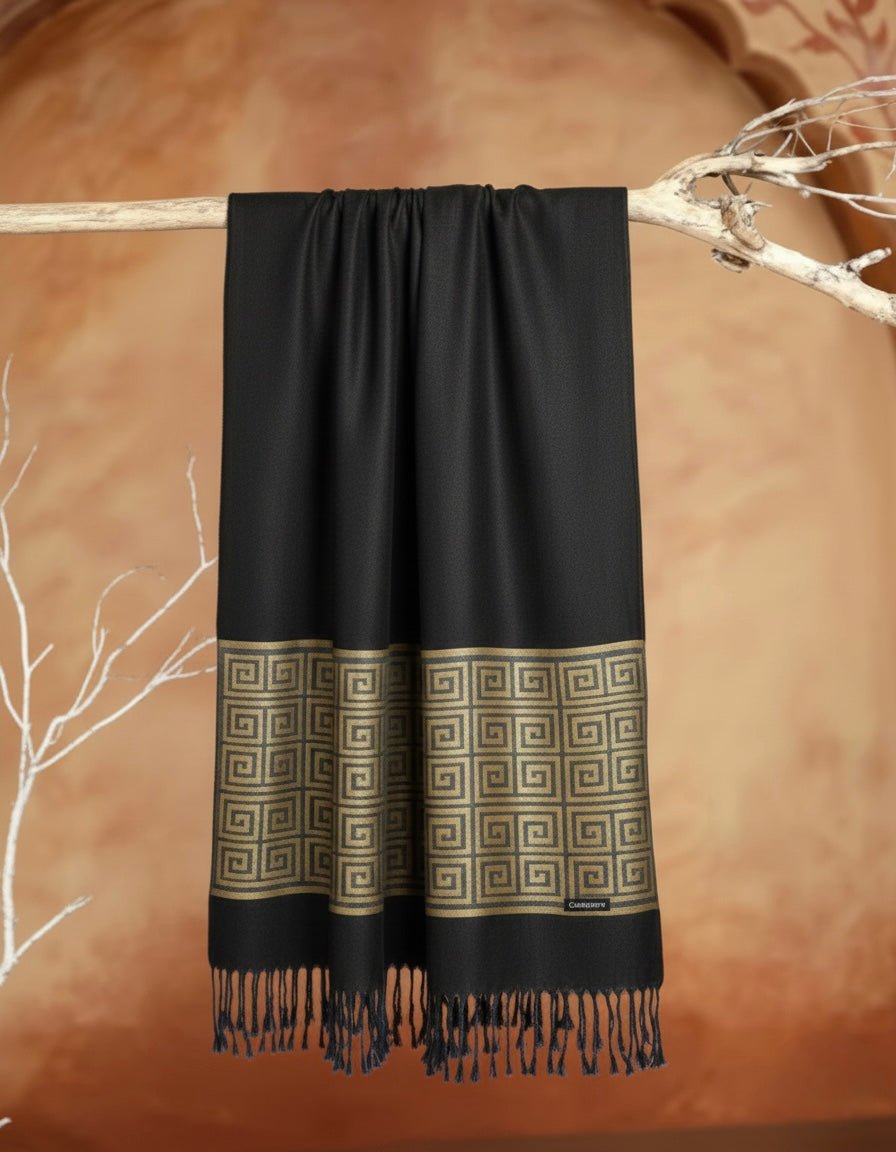 Printed Pashmina Hijab - Cameo