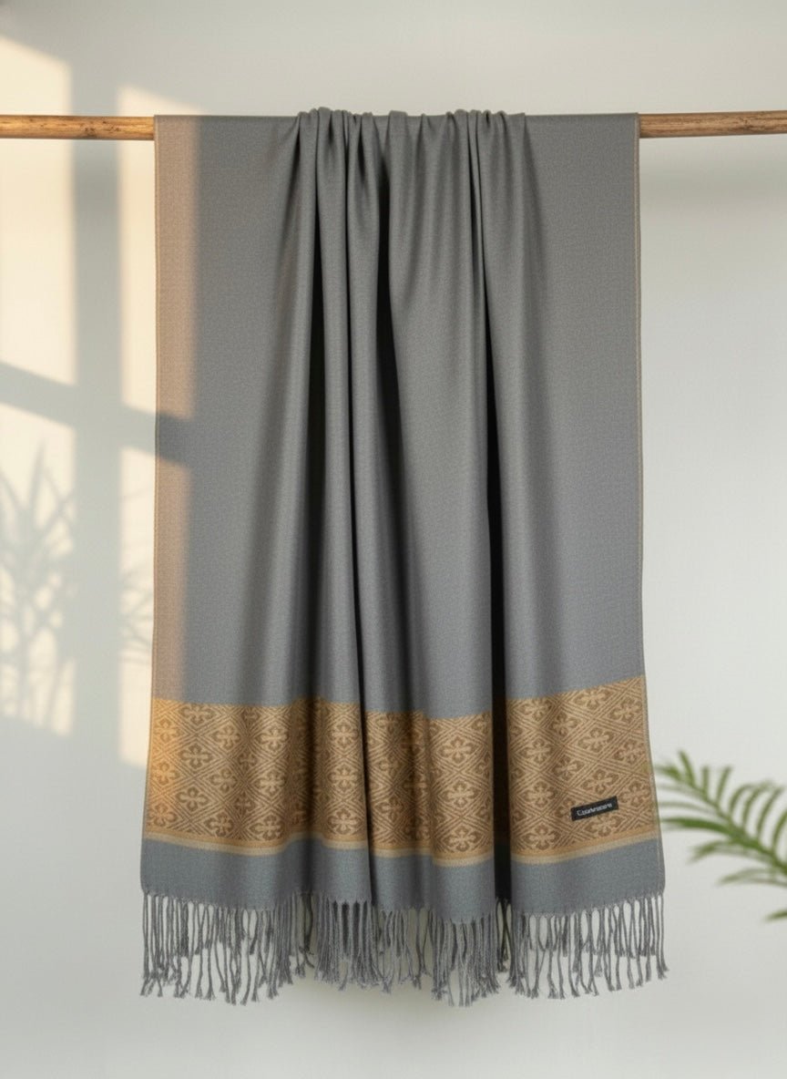 Printed Pashmina Hijab - Cameo