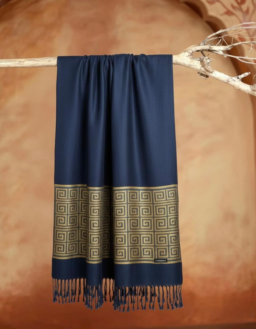 Printed Pashmina Hijab - Cameo