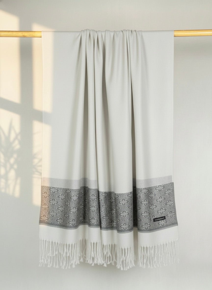 Printed Pashmina Hijab - Cameo