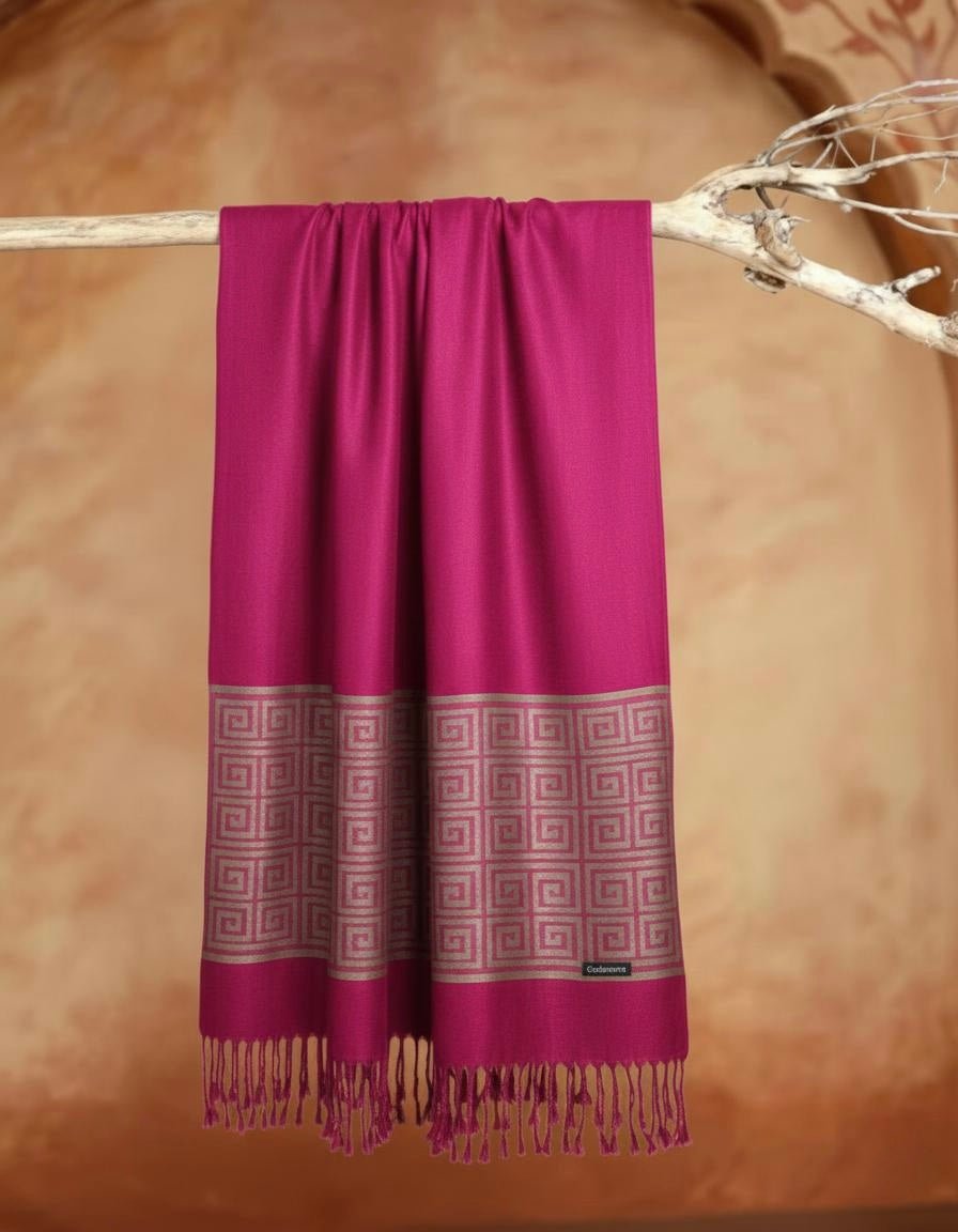 Printed Pashmina Hijab - Cameo