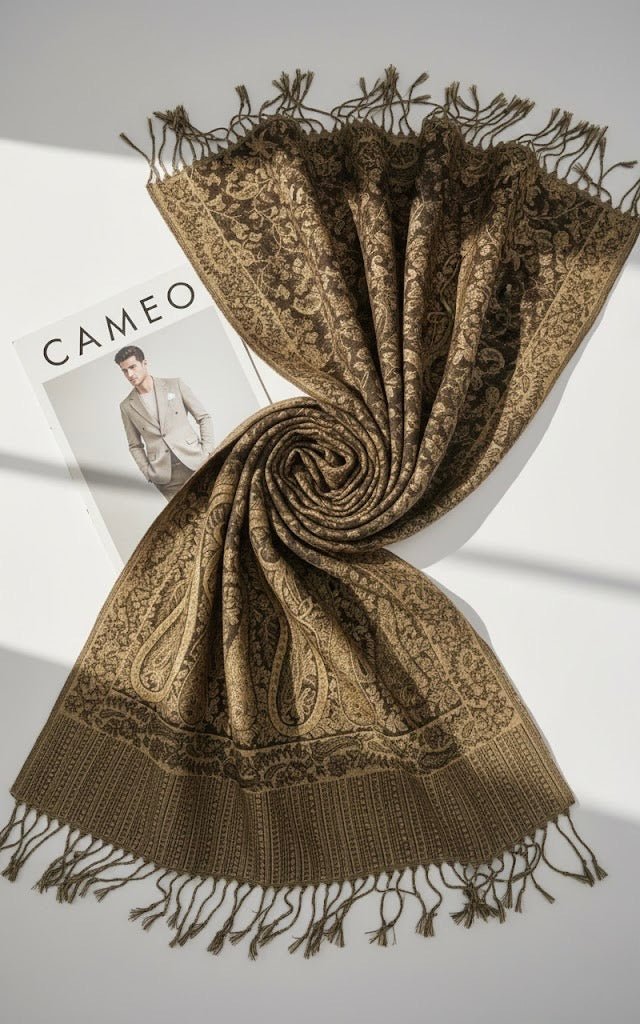 Printed Pashmina Hijab - Pinterest Inspired - Cameo