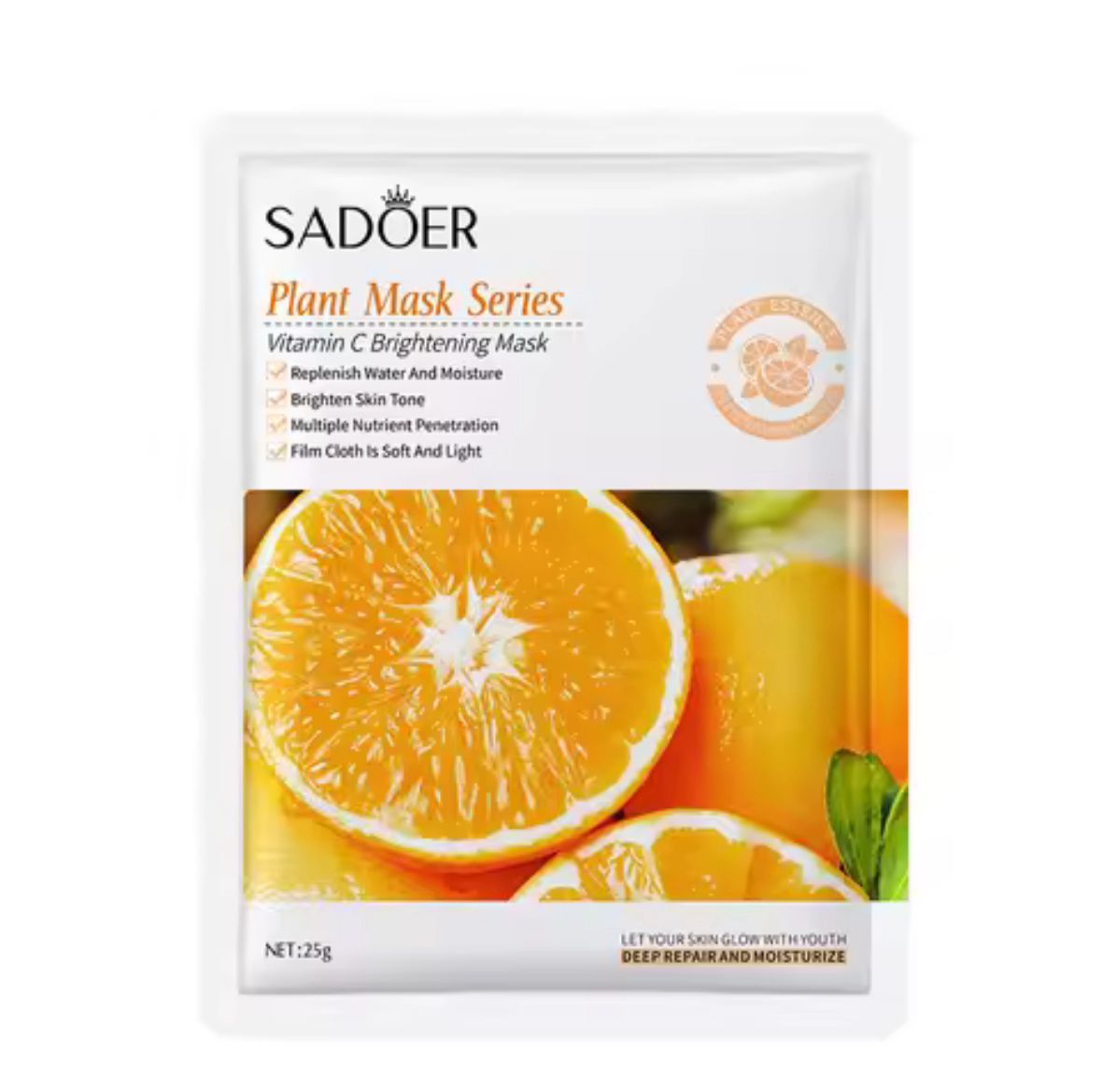 Sadoer Vitamin C Brightening Face Mask - Cameo