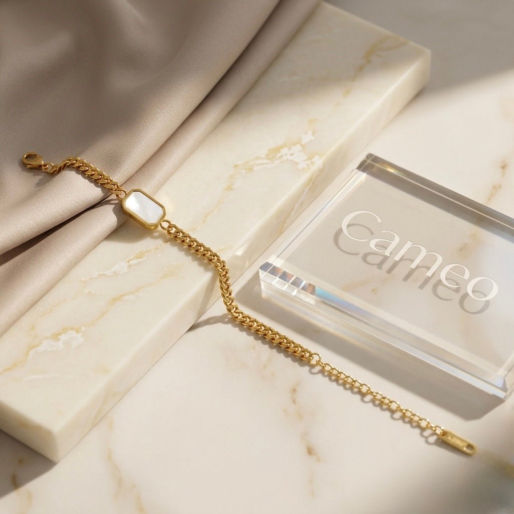 Stainless Steel Bracelet - Cameo