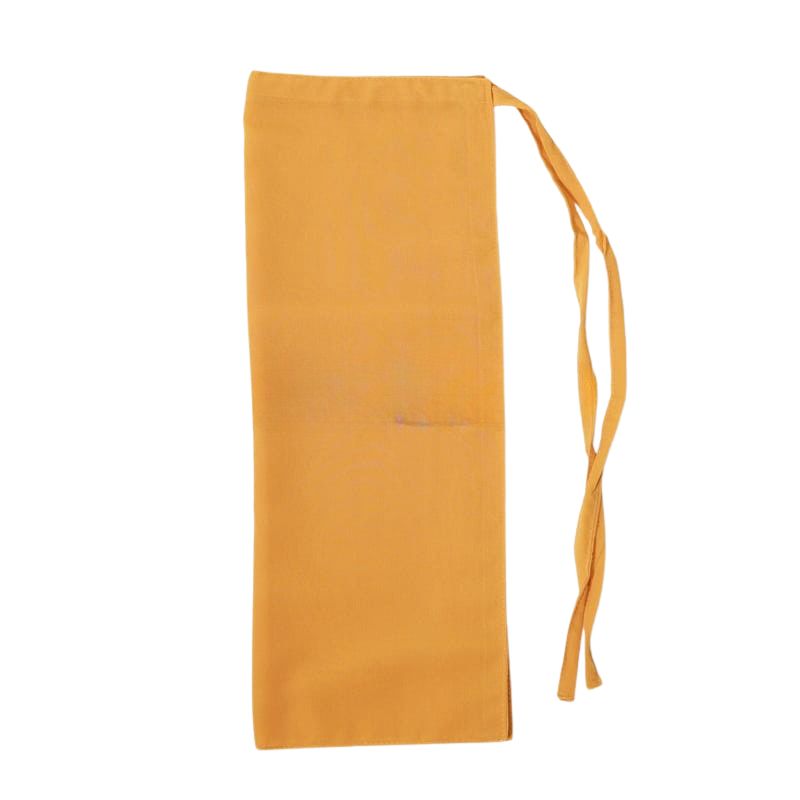 Tie Back Half Niqab - Mustard - Cameo