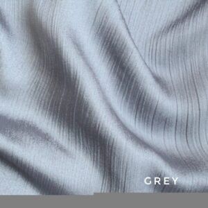 Crinkle Silk Hijab Grey - Cameo