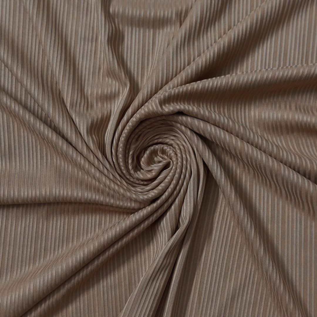 Ribbed Jersey Nude Beige - Cameo