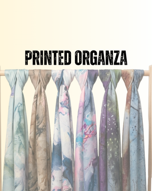 Printed Organza Silk