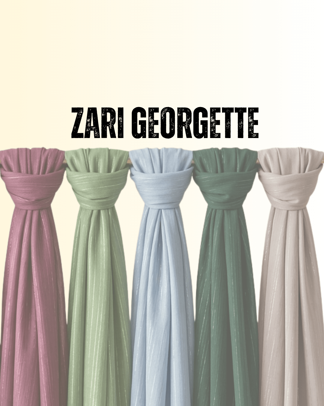 Zari Georgette - Cameo 