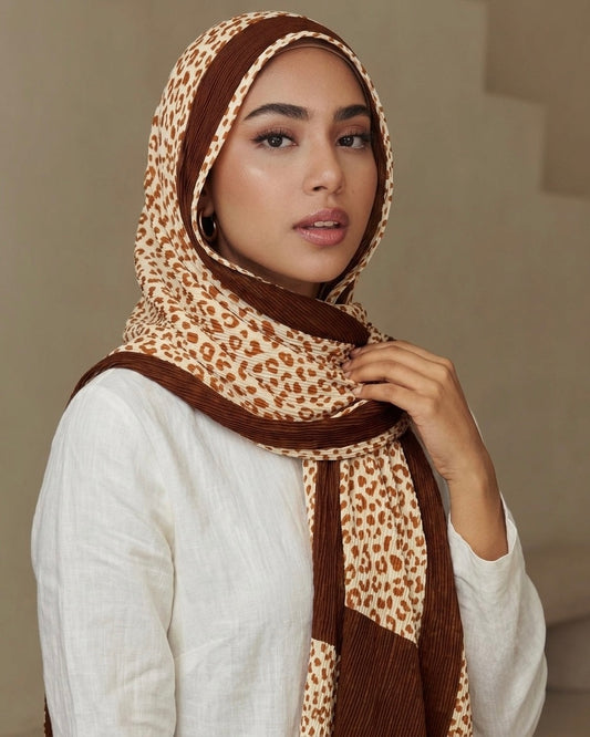 Pleated Summer Viscose Hijab