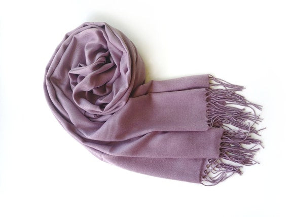 Pashmina Hijab - Mauve