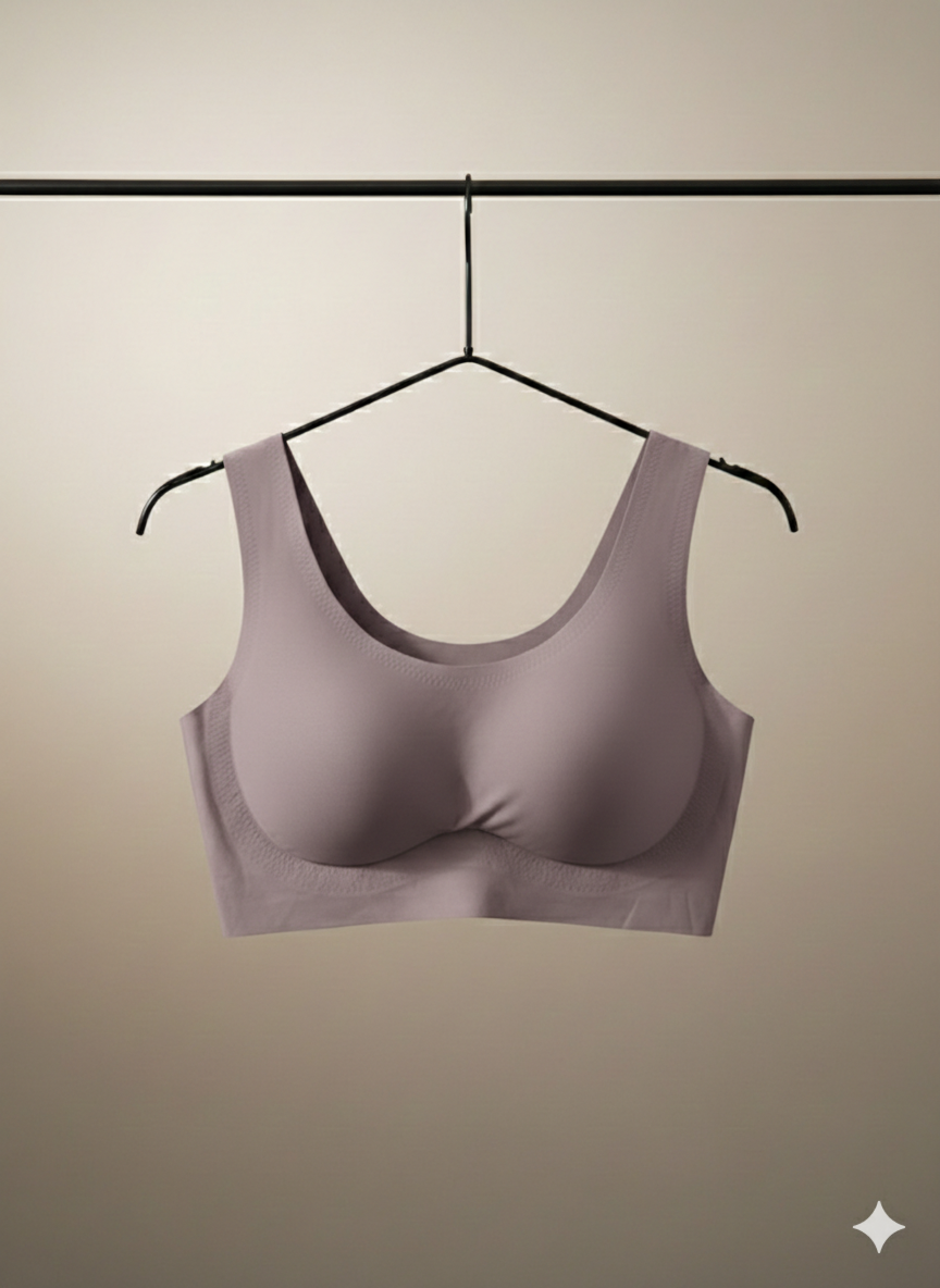 Soft Nylon Padded Bra – Smooth & Comfortable Everyday Fit