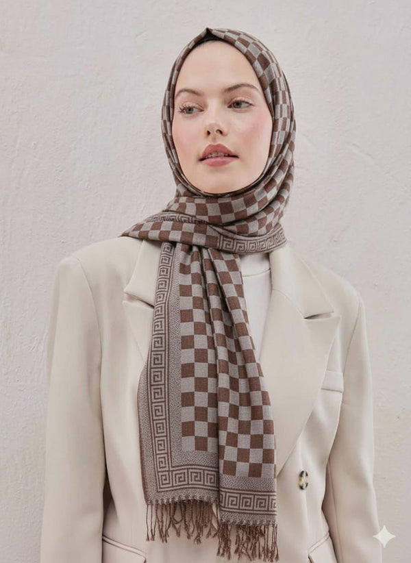 Printed Pashmina Hijab