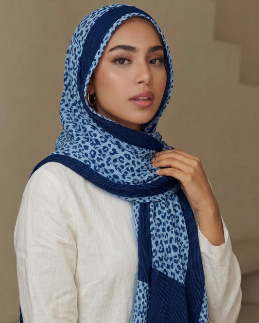 Pleated Summer Viscose Hijab