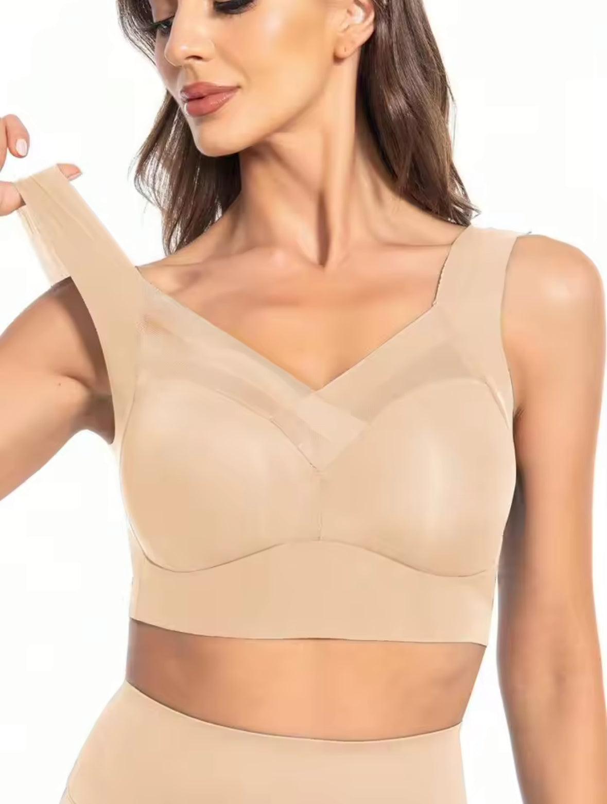 Sexy Push-Up Ice Silk Bra – Seamless & Comfortable