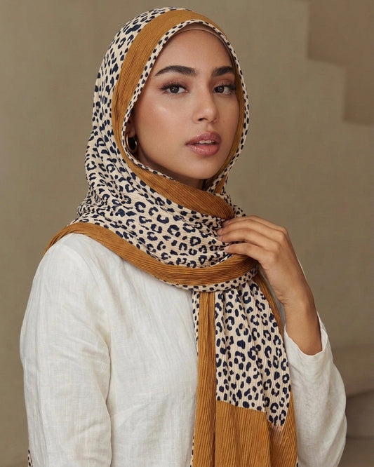 Pleated Summer Viscose Hijab