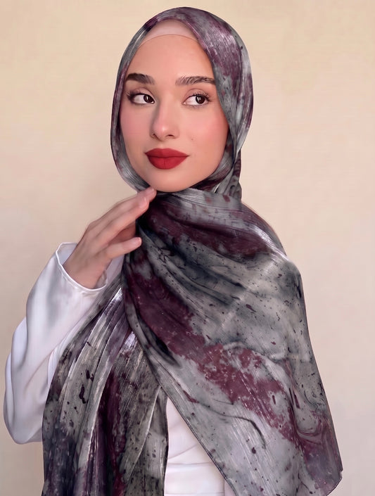 Printed Organza Silk - Soft Sheer Fancy  Hijab