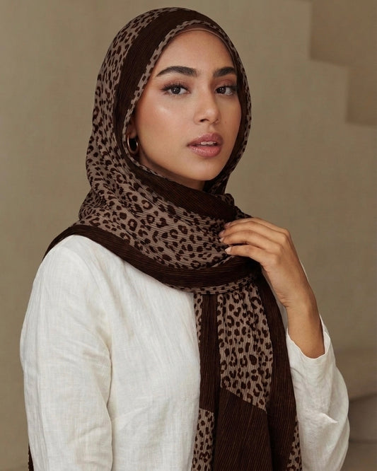 Pleated Summer Viscose Hijab