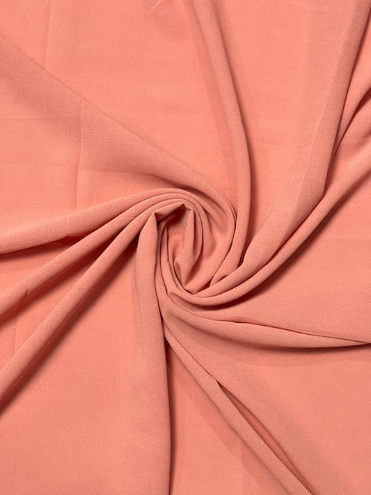 PREMIUM GEORGETTE - WARM PEACH