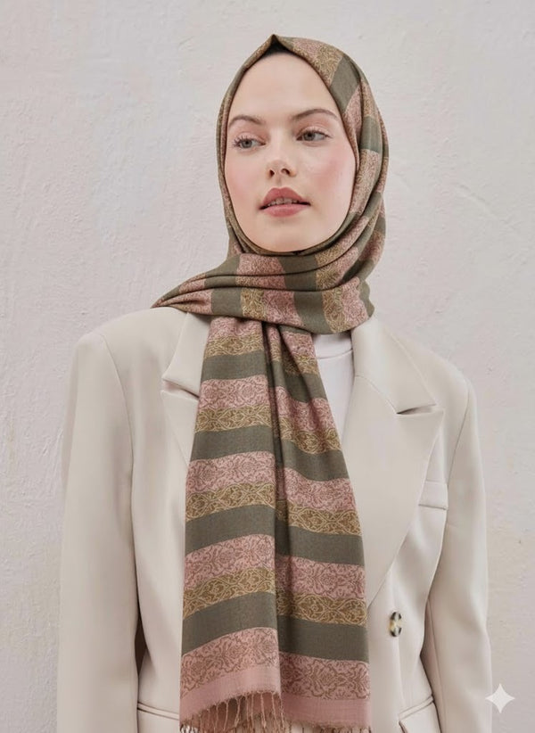 Printed Pashmina Hijab