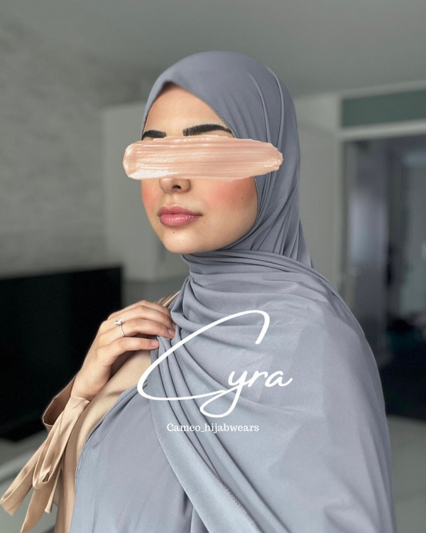 Jersey Hijab Cyra - Cameo Hijabwears