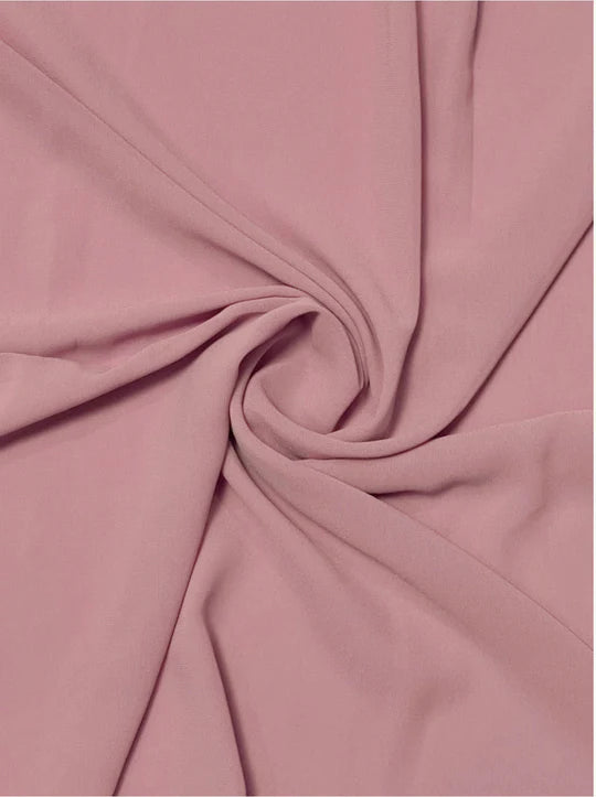 PREMIUM GEORGETTE - NUDE PINK - Cameo Hijabwears