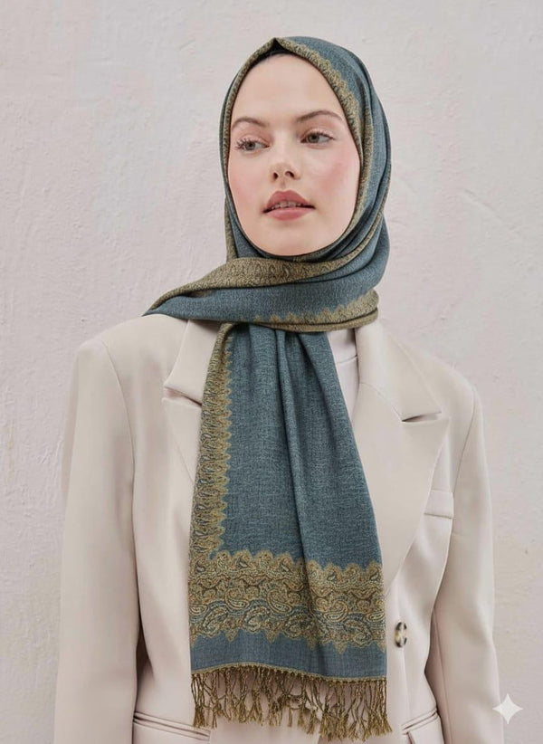 Printed Pashmina Hijab