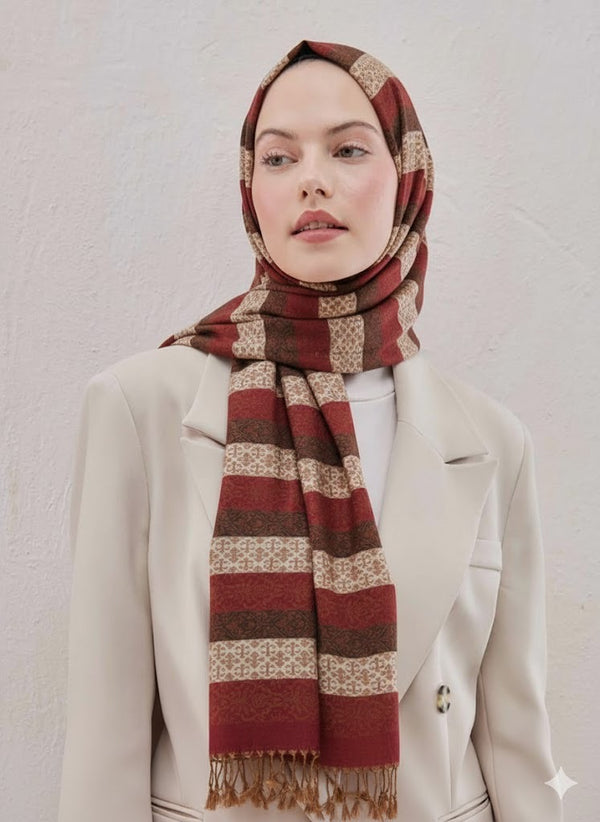 Printed Pashmina Hijab