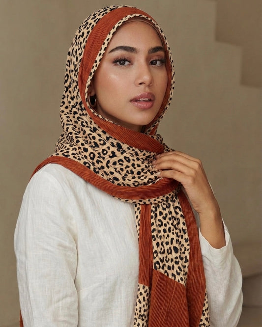 Pleated Summer Viscose Hijab