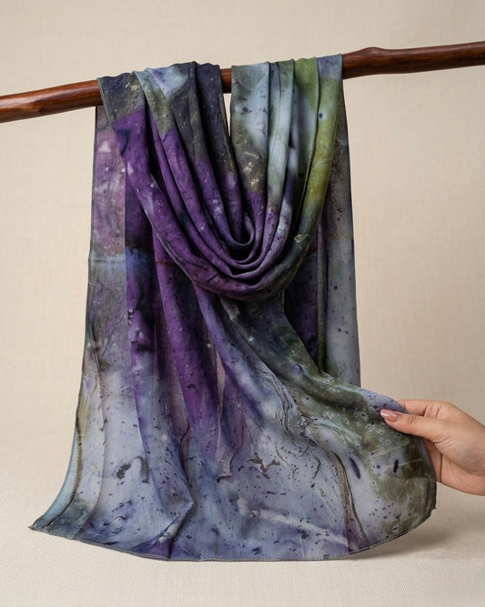 Printed Organza Silk - Soft Sheer Fancy  Hijab