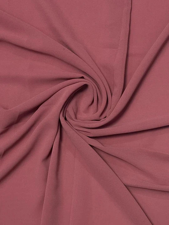 PREMIUM GEORGETTE - VINTAGE PINK - Cameo Hijabwears