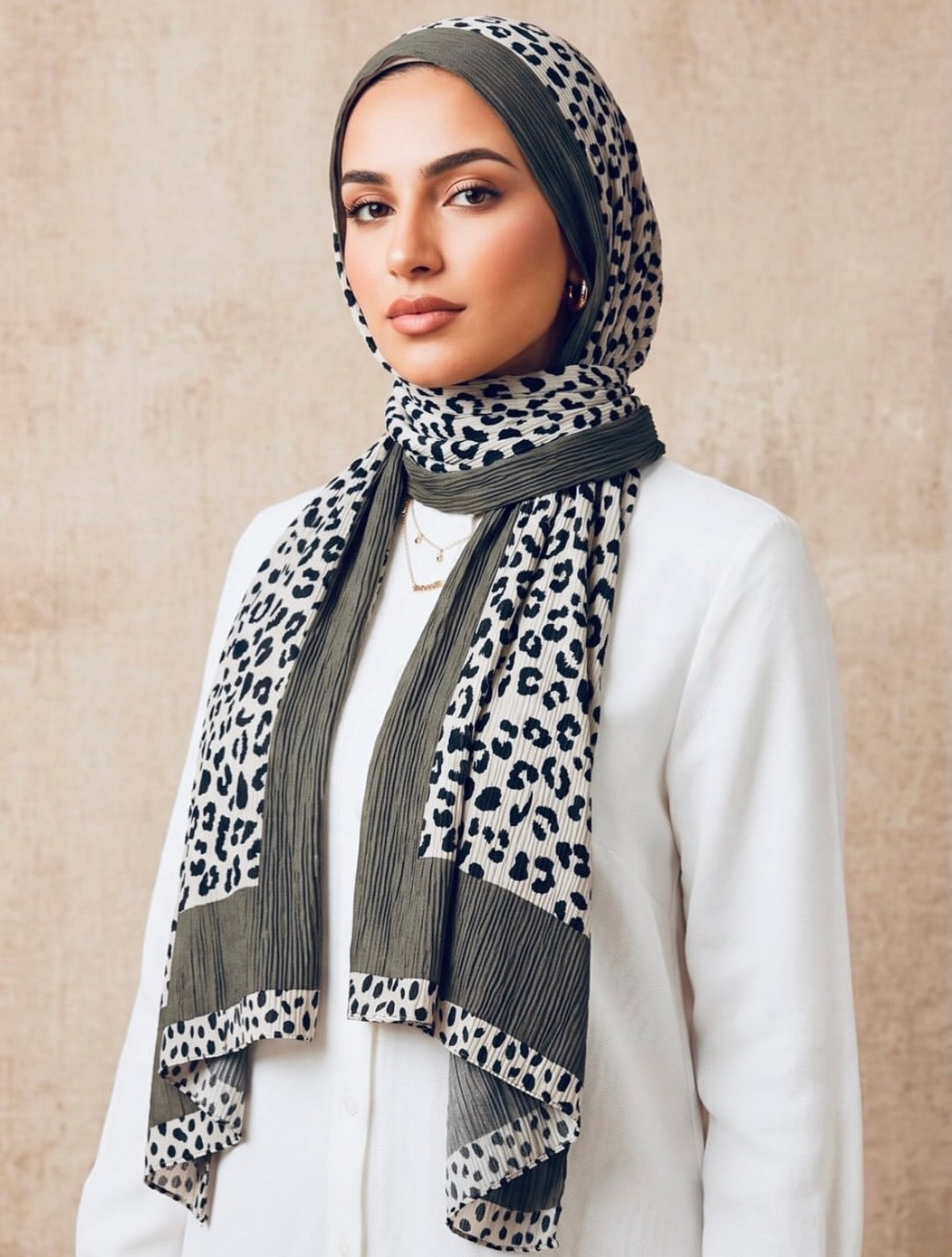 Pleated Summer Viscose Hijab