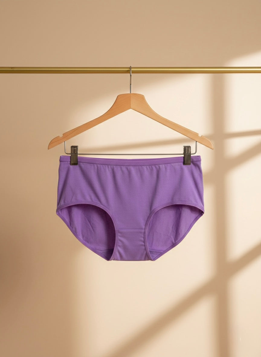 Plain Cotton Underwear – Soft Everyday Essential- Free Size