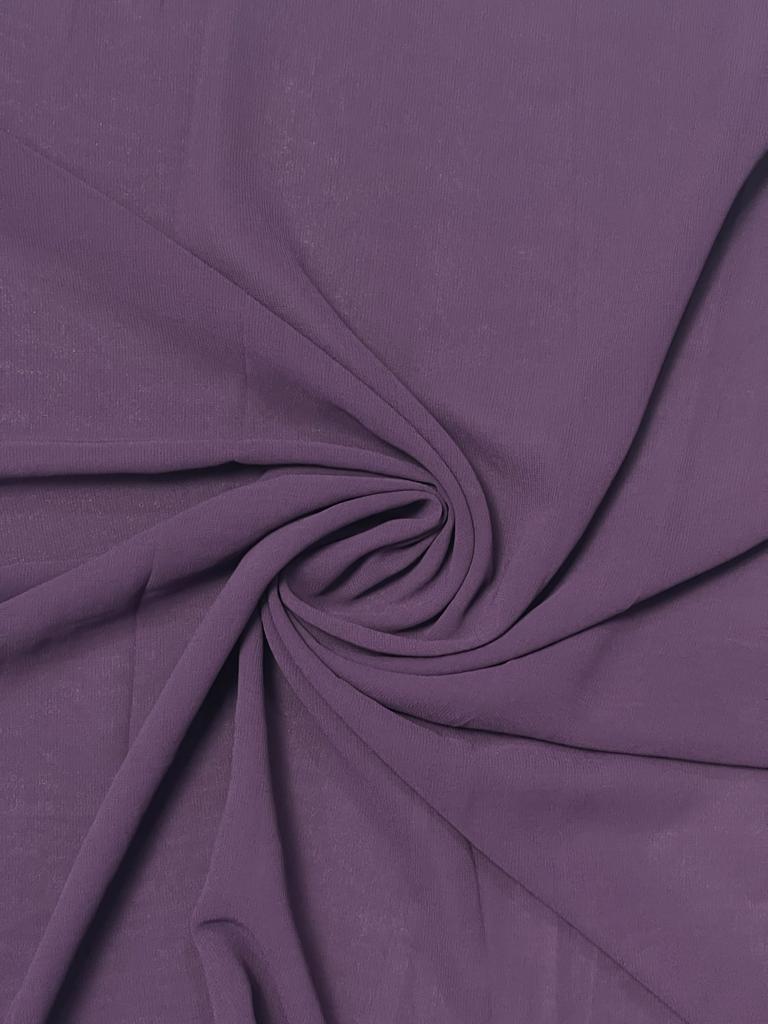 PREMIUM GEORGETTE - GRAPE