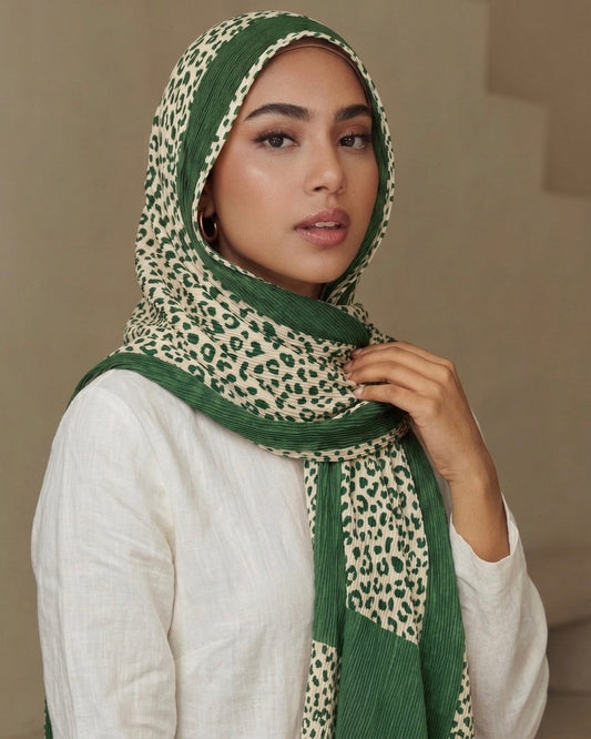 Pleated Summer Viscose Hijab