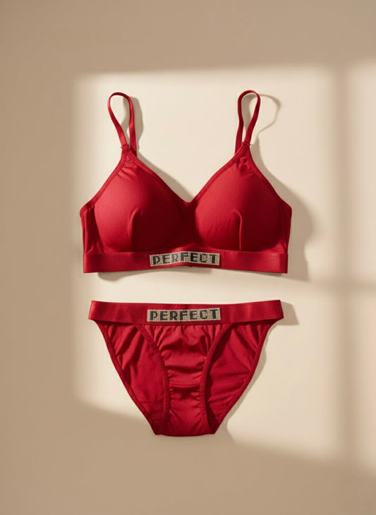 Soft Light Padded Bra Set – Imported Malae Fabric (Free Size M/L )