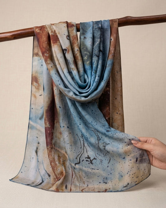 Printed Organza Silk - Soft Sheer Fancy  Hijab