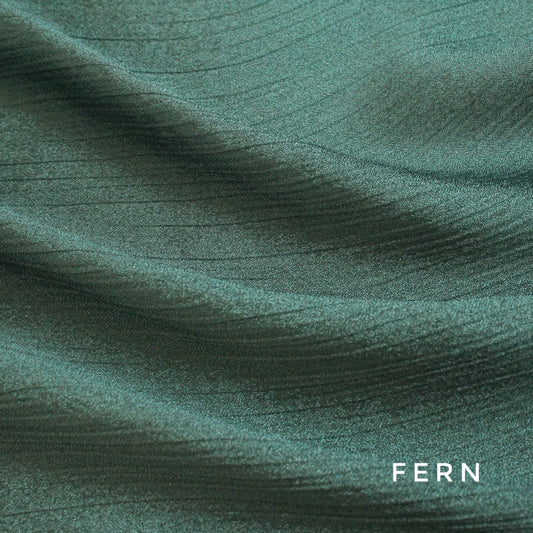 CRINKLE SILK - FERN