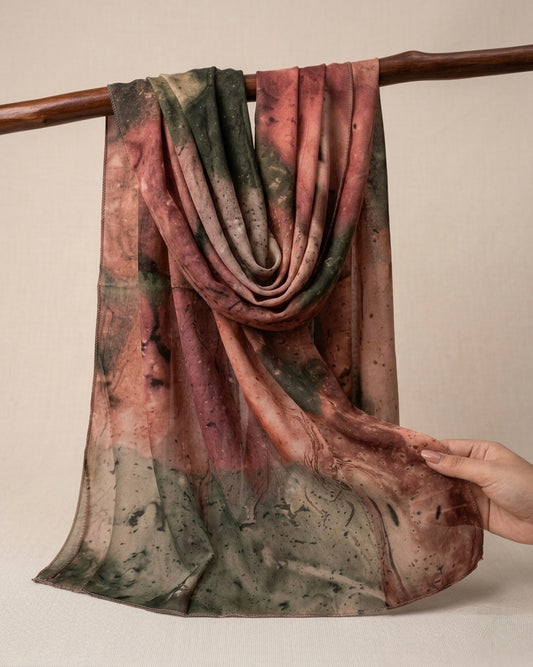 Printed Organza Silk - Soft Sheer Fancy  Hijab