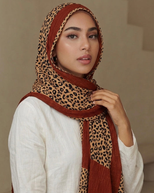 Pleated Summer Viscose Hijab