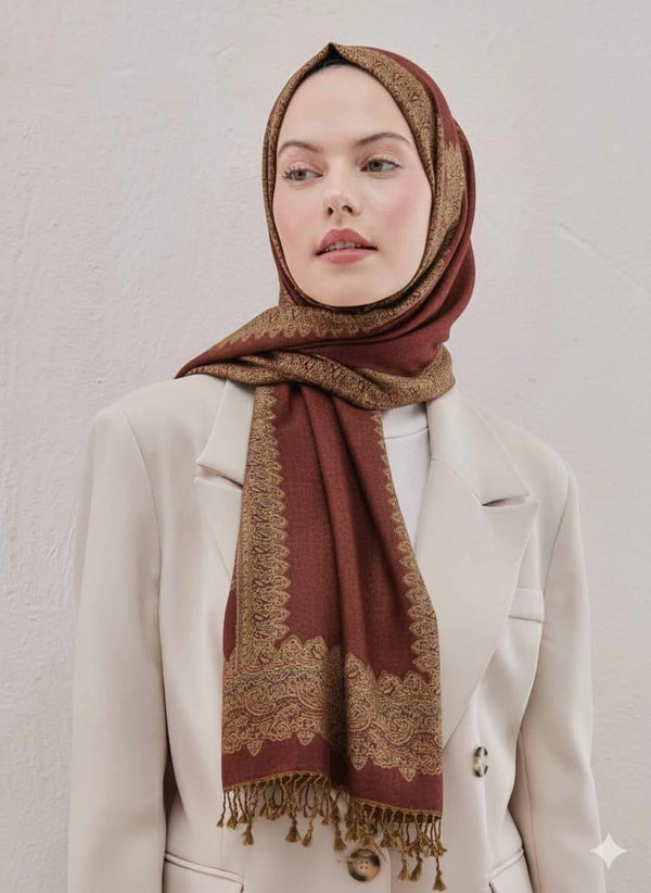 Printed Pashmina Hijab