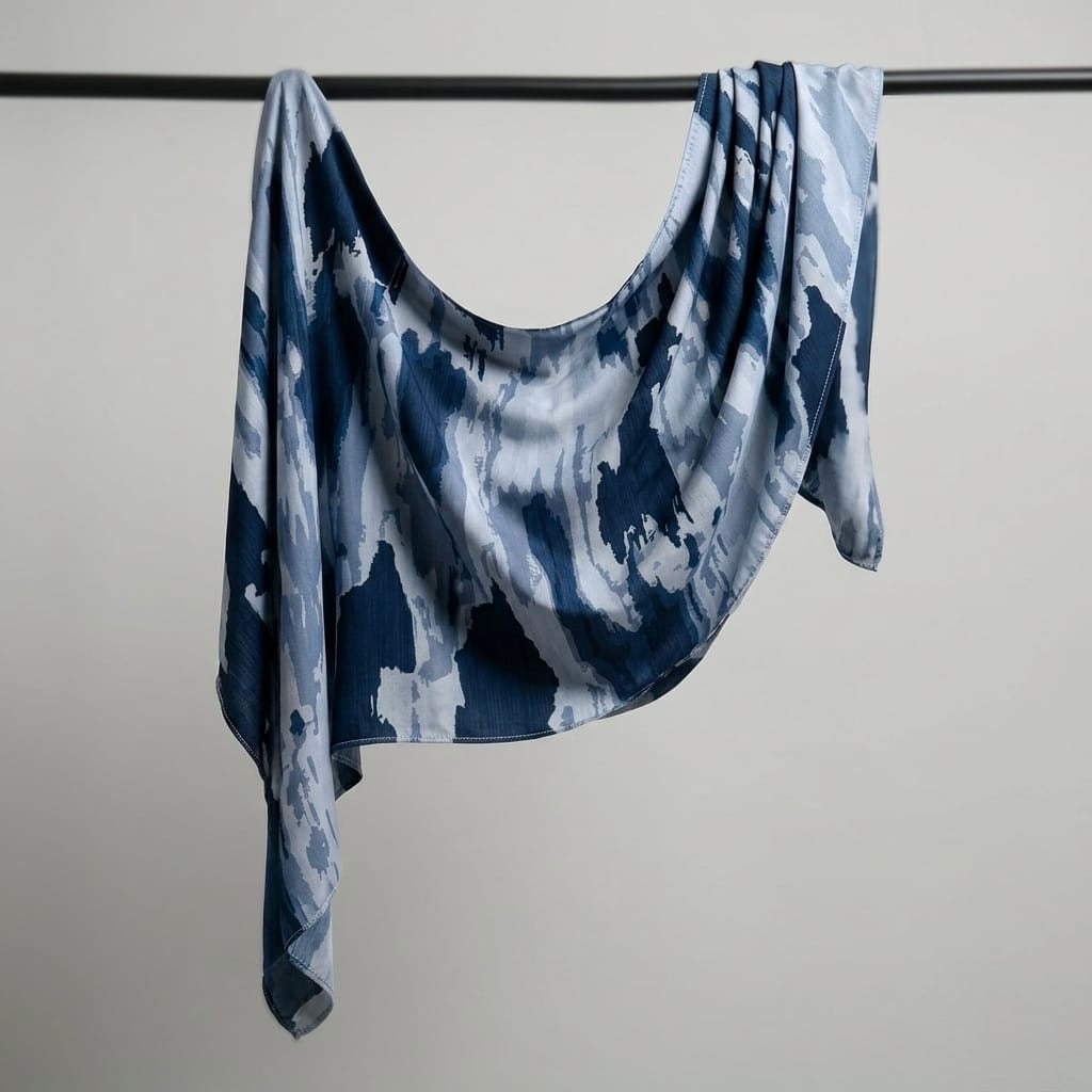 Printed Organza Silk - Soft Sheer Fancy  Hijab