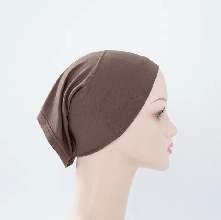Tubecap-Wood brown - Cameo Hijabwears