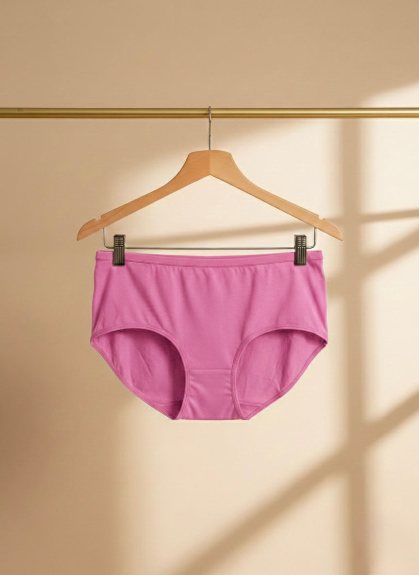 Plain Cotton Underwear – Soft Everyday Essential- Free Size