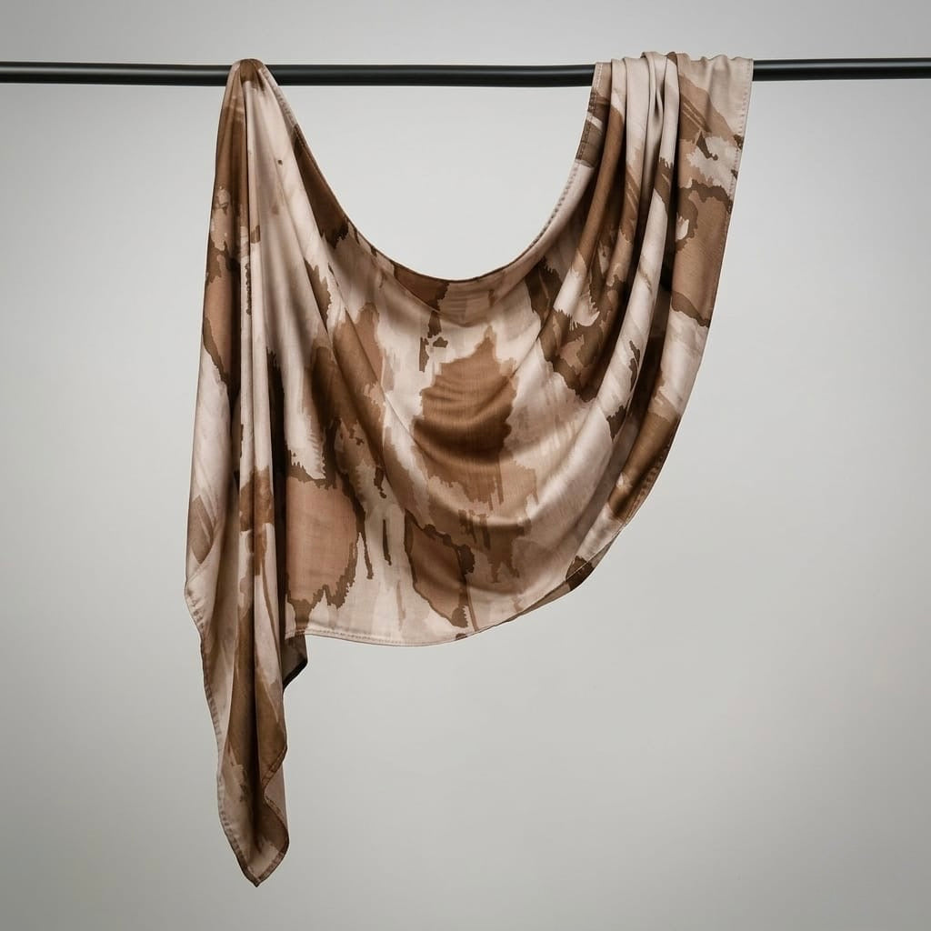 Printed Organza Silk - Soft Sheer Fancy  Hijab